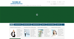 Desktop Screenshot of noblejanitorial.com